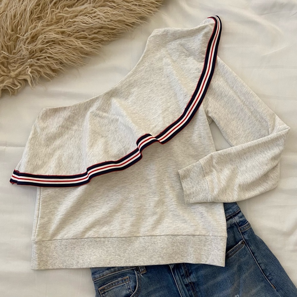 On Twelfth | One Shoulder Top | Size Small